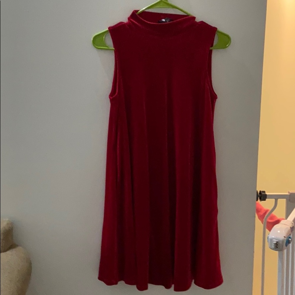 Velour dress